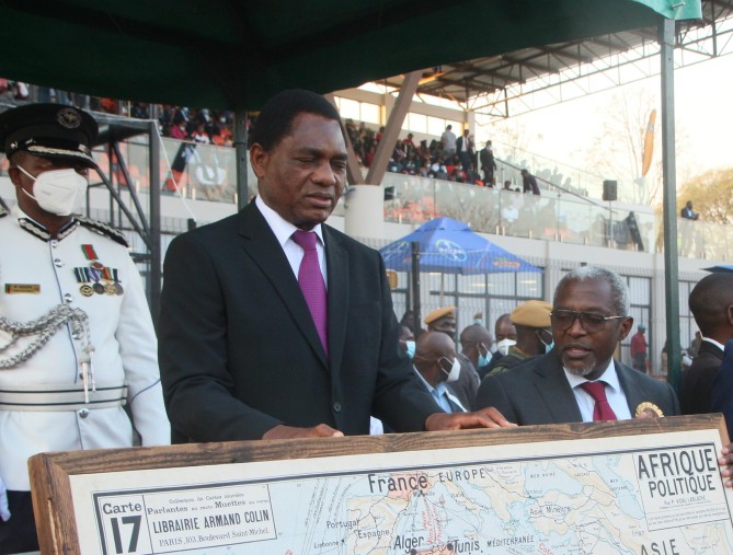 His Excellency Hakainde Hichilema